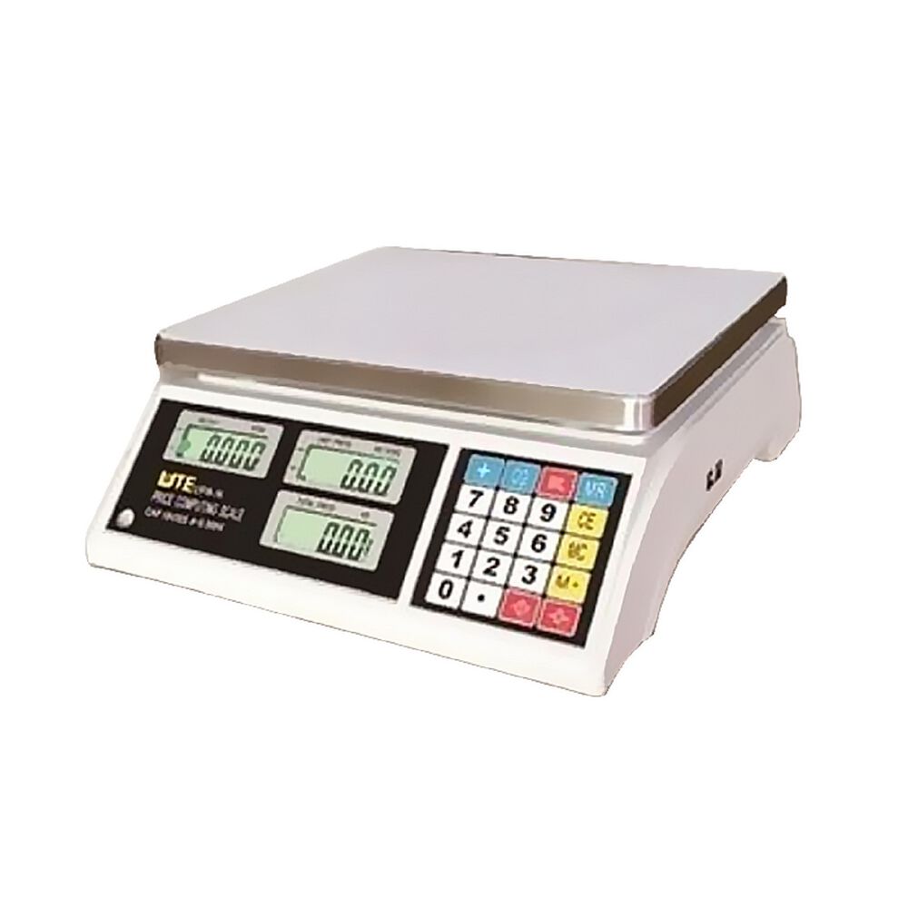 Balanza Peso Precio Importe Sobremesa Cap 30kg X 5gr Visor Bajo image number 0.0